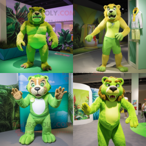 Personagem de mascote Lime...