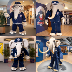 Navy Mammoth mascotte...