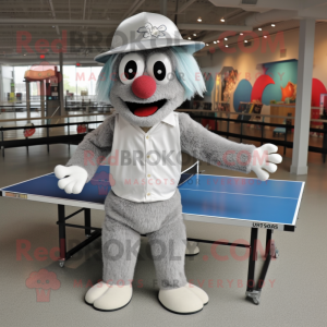 Silver Ping Pong Table...