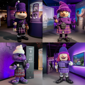Lilla sekkepipe maskot...
