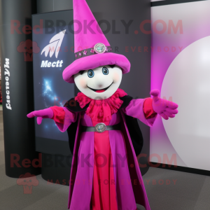 Magenta heks mascotte...