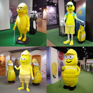 Sitrongul Golfbag maskot...