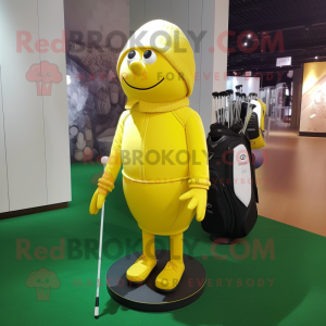 Sitrongul Golfbag maskot...