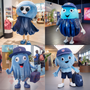 Navy Jellyfish maskot...