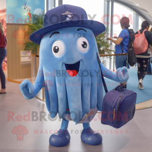 Navy Jellyfish mascotte...