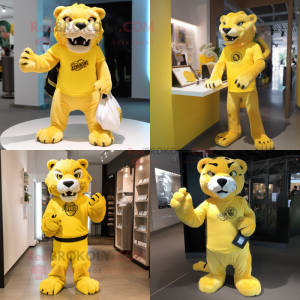 Sitrongul Smilodon maskot...