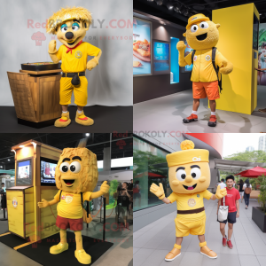Yellow Pad Thai mascotte...