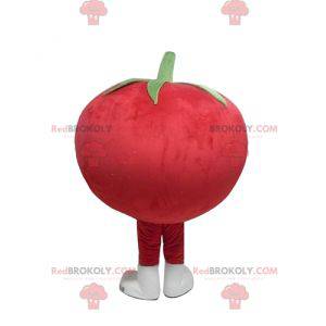 Giant red tomato mascot all round and cute - Redbrokoly.com