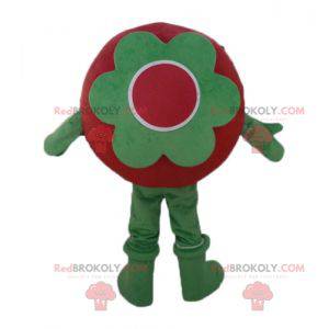 Mascote tomate vermelho gigante e fofo - Redbrokoly.com