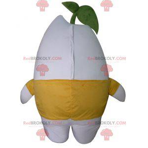 White potato plant mascot - Redbrokoly.com