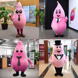 Pink Pear mascotte kostuum...