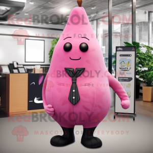 Pink Pear mascotte kostuum...