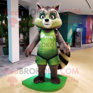 Forest Green Raccoon...