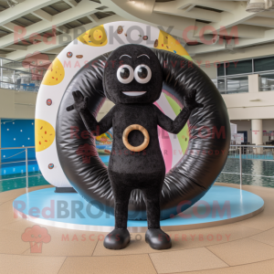 Black Donut mascotte...