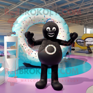 Black Donut mascotte...