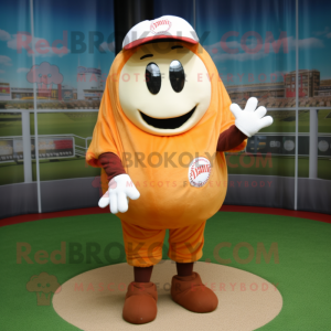 Rust Baseball Ball maskot...