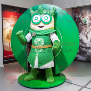 Personagem de mascote Green...