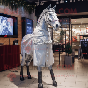 Mascotte de Cheval d'Argent...