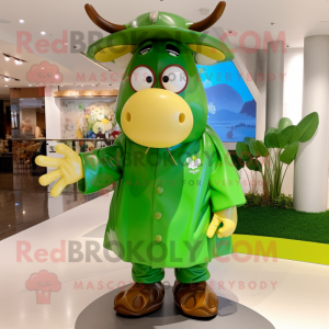 Olive Cow maskot kostume...