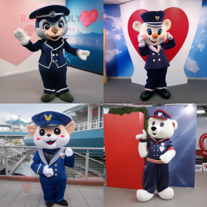 Navy Arrow Of Love mascotte...