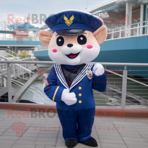 Navy Arrow Of Love maskot...