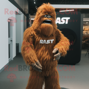 Rust Sasquatch mascotte...