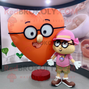 Personagem de mascote Peach...