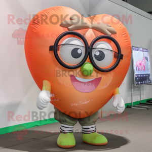 Personagem de mascote Peach...