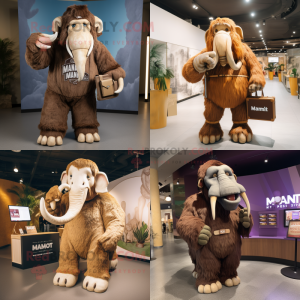  Mammoth maskot kostume...