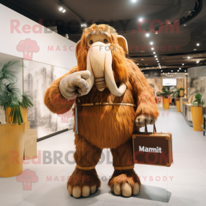  Mammoth mascotte kostuum...