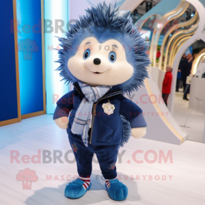 Navy Hedgehog mascotte...