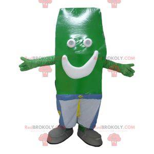 Obří hranolky zelený muž maskot - Redbrokoly.com