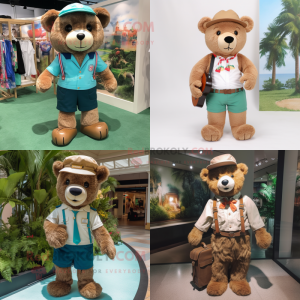  Teddy Bear maskot kostym...