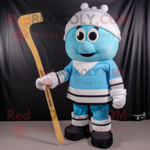 Cyan Ice Hockey Stick...