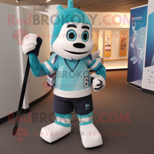 Personagem de mascote Cyan...