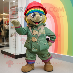 Olive Rainbow mascotte...