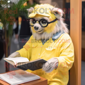 Zitronengelber Faultier-Bär...