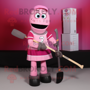 Pink Ice Hockey Stick...