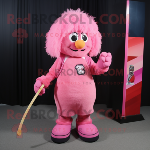 Roze ijshockeystick...