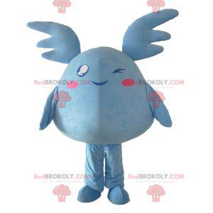 Mascotte de Pokémon bleue de peluche bleue géante -