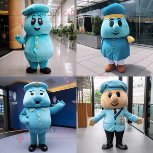 Cyan Potato mascotte...