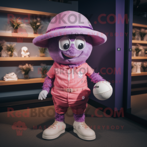 Lavendel Pink maskot...