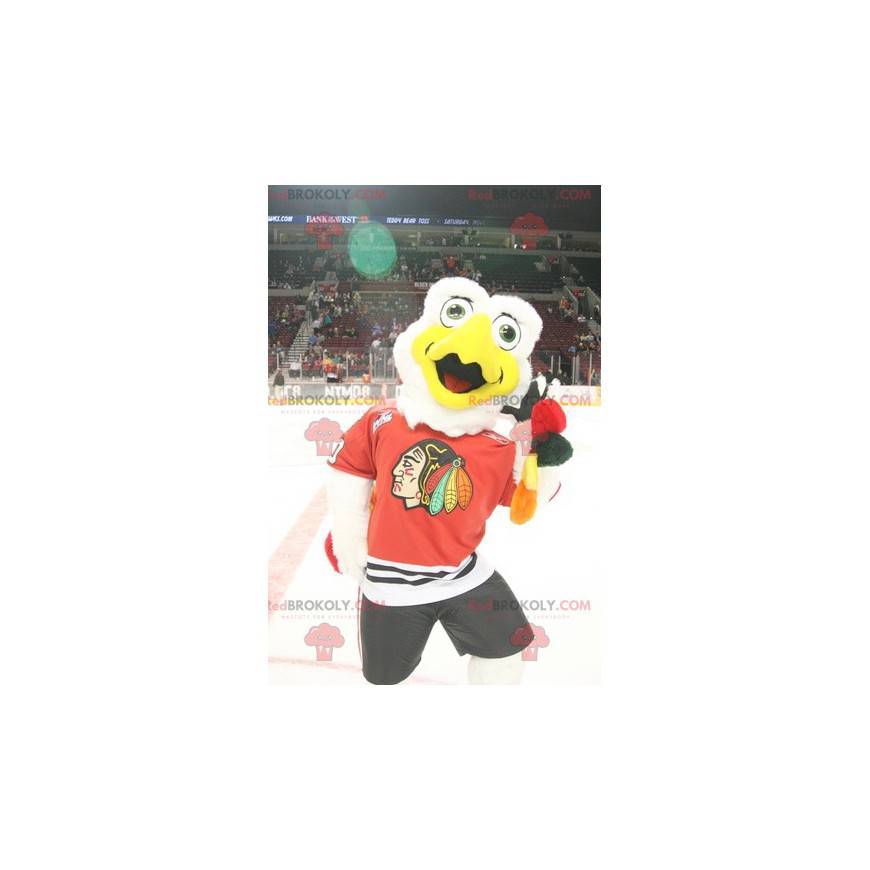 Hvid ørn grib maskot i sportstøj - Redbrokoly.com Hvid ørn grib maskot i sportstøj - Redbrokoly.com