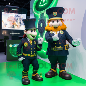 Navy Leprechaun mascotte...