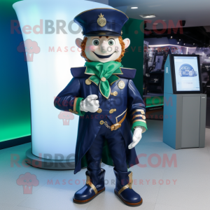 Navy Leprechaun mascotte...