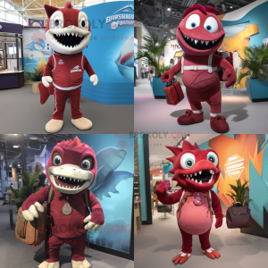 Maroon Barracuda mascotte...