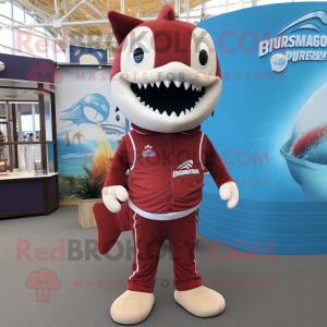 Maroon Barracuda mascotte...