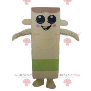 Mascot beige and green giant fries - Redbrokoly.com