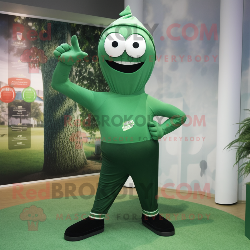 Forest Green Steak mascot costume character dressed with a Yoga Pants and Cufflinks Forest Green Steak mascot costume character dressed with a Yoga Pants and Cufflinks