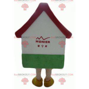 Mascotte gigante della casa rossa e verde - Redbrokoly.com